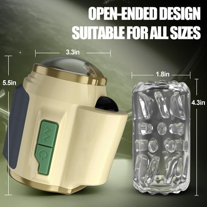 Automatic Masturbator Penis Trainer Stroker Blowjob Sex Machine with 7×7 Modes