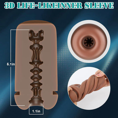 Automatic Masturbator Penis Stimulation with 9 Vibrating & Suction Modes