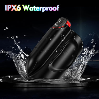 3 IN 1 Electric Penis Trainer Vibrator Stroker Masturbator with 9 Vibrating Modes