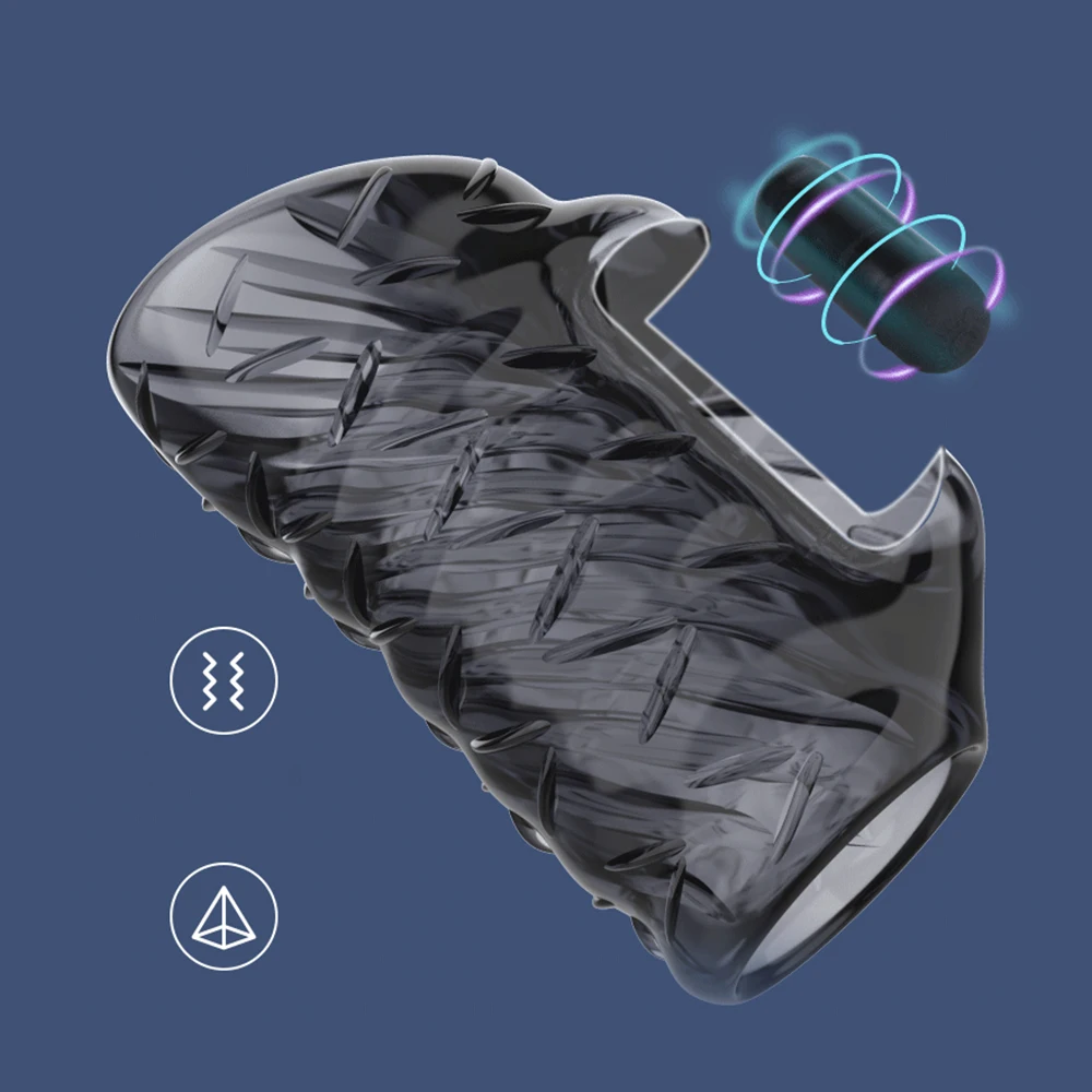Penis Trainer Cock Ring Delay Ejaculator With Powerful Vibration Modes