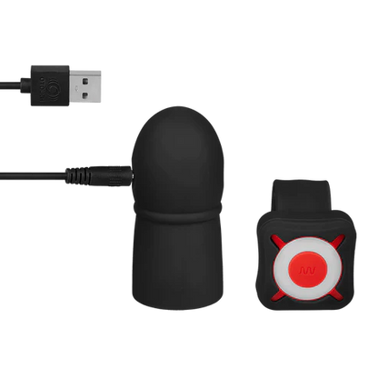 Penis Vibrator Glans Trainer Growth Sleeve Masturbator with 7 Vibration Modes