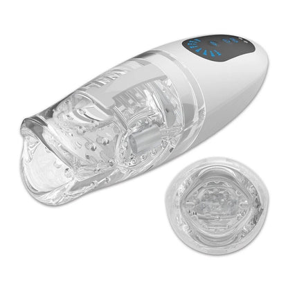 Automatic Penis Trainer Glans Vibrator Masturbator with 5 Bites & 8 Vibration Modes