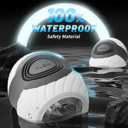Electric Penis Trainer Stroker Blowjob Masturbator with 10 Intense Vibrations Modes