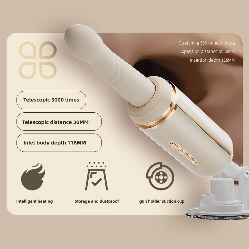 Automatic Sex Machine Telescopic Thrusting Dildo Vibrator Massager