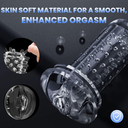 3D Realistic Automatic Male Masturbators with 10 Thrusting Modes