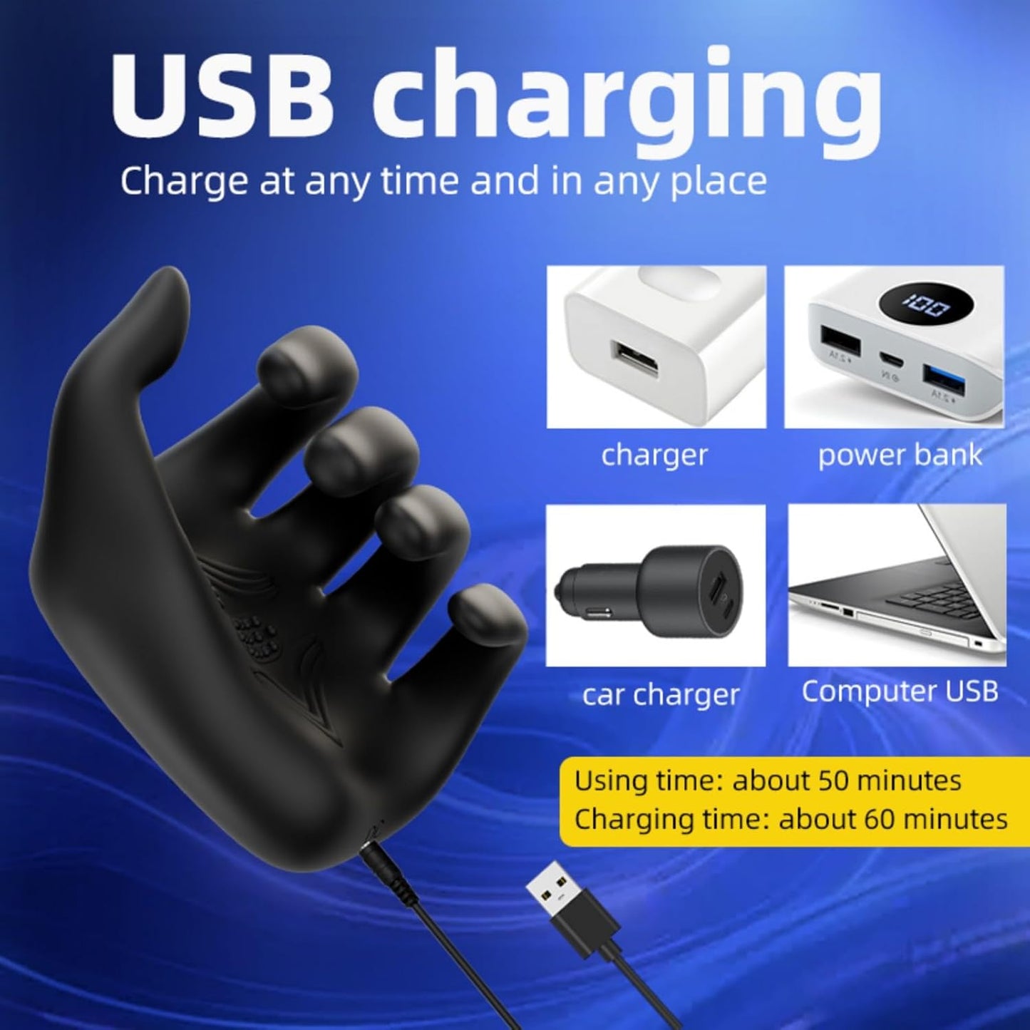 360° All-Round Penis Trainer Glans Vibrator Masturbator mit 10 Vibration Modes