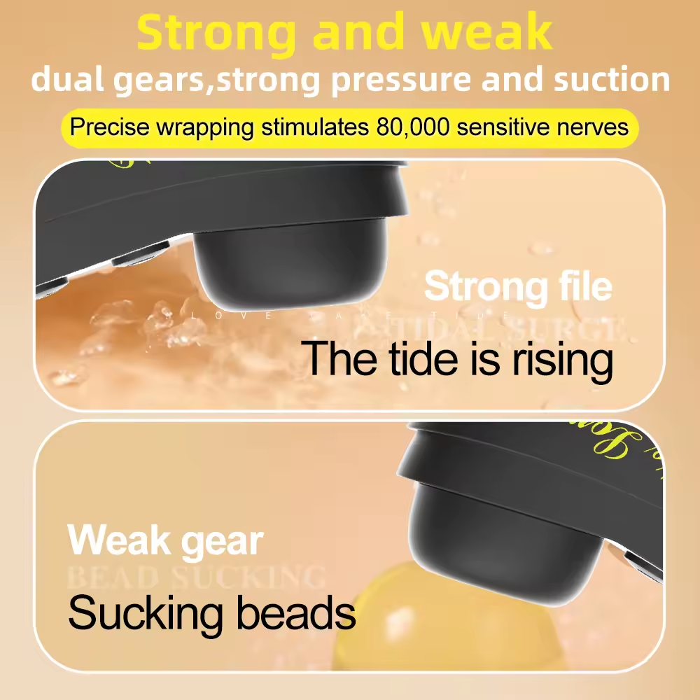 Oral Vacuum Clitoris Nipple Vibrator Stimulator Massager with 10 Suction Modes