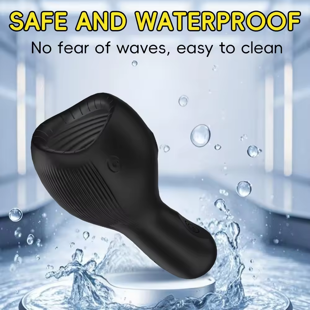 Penis Trainer Vibrator Sound Dilators Glans Stimulator with 10 Vibration Modes