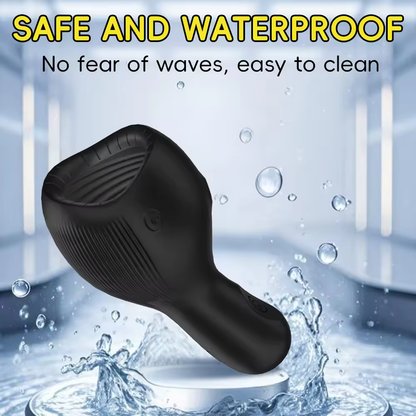 Penis Trainer Vibrator Sound Dilators Glans Stimulator with 10 Vibration Modes