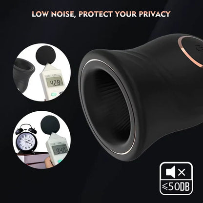 Automatic Maturabtor Glans Trainer Penis Vibrator Massage with 12 Vibrations