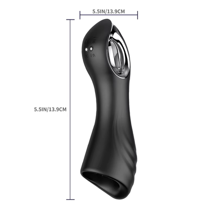 Electric Penis Trainer Vibrator Glans Stimulator Masturbator with 10 Vibrations Modes