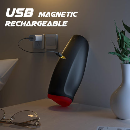 Automatic Oral Masturbator Penis Trainer Blowjob with 10 Vibration & 6 Suction Modes