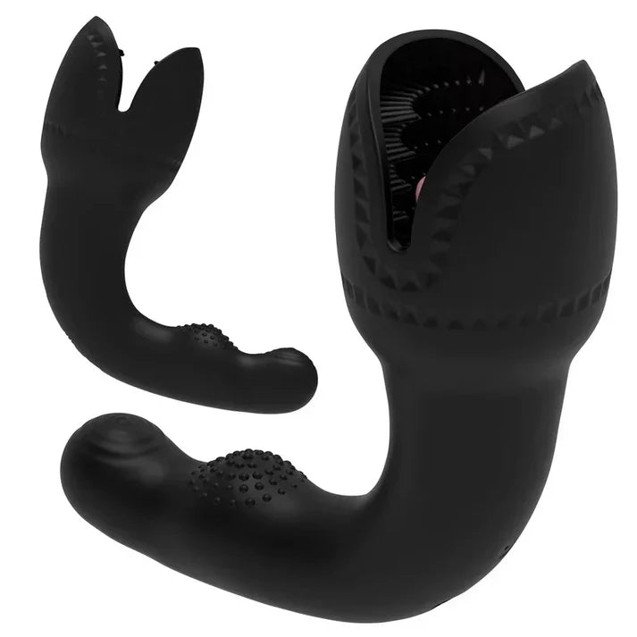 Electric Penis Trainer Glans Stimulator Masturbator with 10 Vibration Modes