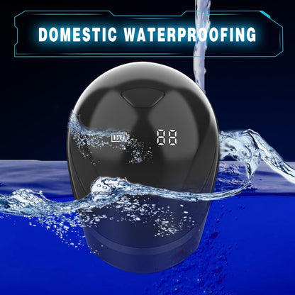 360° Wrapping Glans Blowjob Trainer Penis Vibrator Masturbator with 10 Vibrating Modes