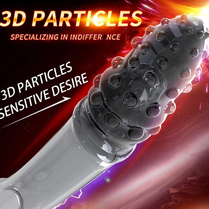 3D Particles Reusable Penis Sleeve Extender