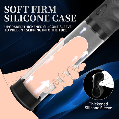 Electric Penis Vacuum Pump Penis Enlarger with Multiple Powerful Modes