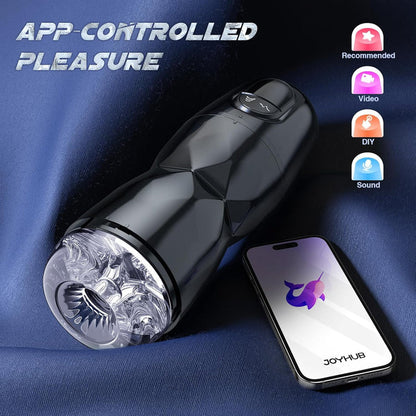 Automatic Masturbator Penis Pump Enlargers with 5 Sucking & 9 Vibrating Modes