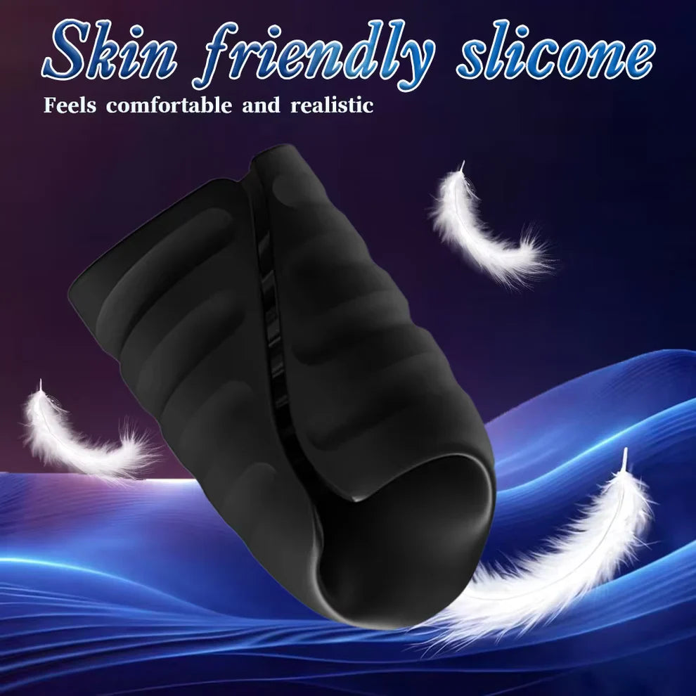 APP Control Penis Vibrator Glans Trainer Masturbator Stroker with 10 Vibrations