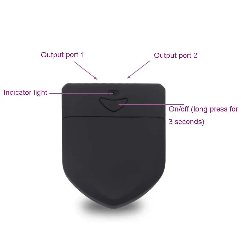 E-stim Cock Ring Penis Extender Glans Trainer Masturbator