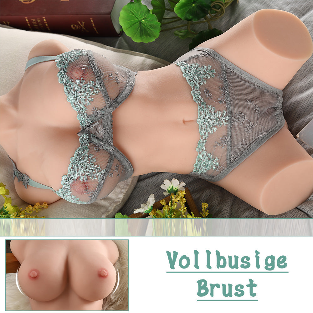 Vera - 7.72LB Male Masturbator Torso Dolls with 3D Realistic Virgin Pussy