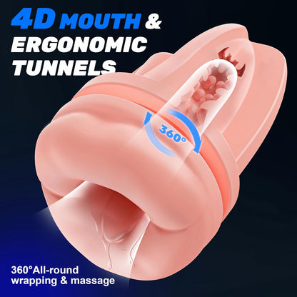 3D Realistic Pocket Pussy Stroker Male Masturbator Cup
