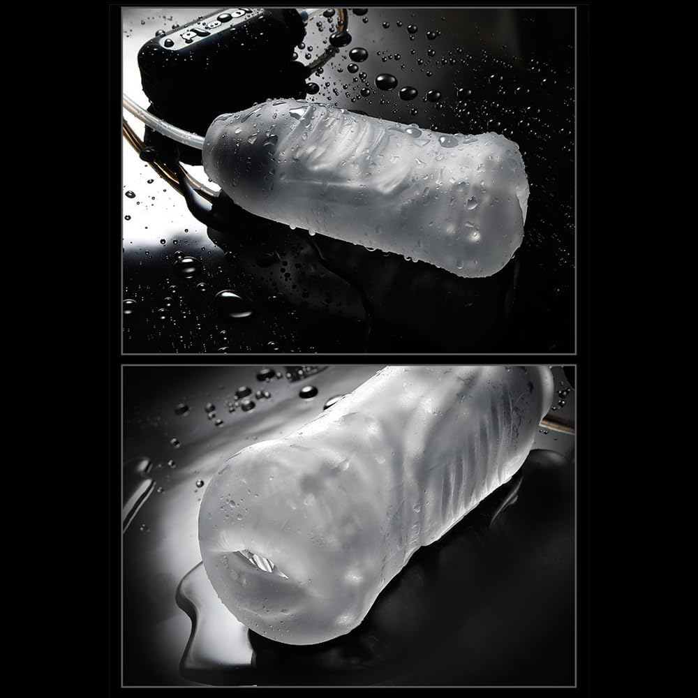 Electric Penis Trainer Pocket Pussy Masturbator with 7 Vibration & Vacuum Suction Modes