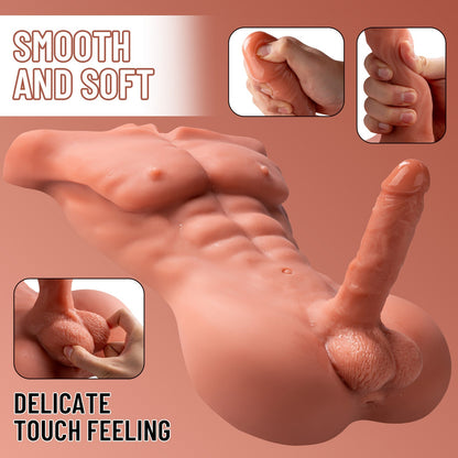 Daniel - 20LB Male Sex Doll Torso with 16cm Penis