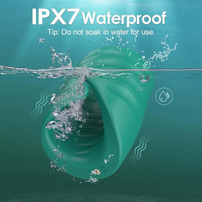 APP Control Penis Trainer Vibrator Glans Stimulator with 9 Vibration Modes