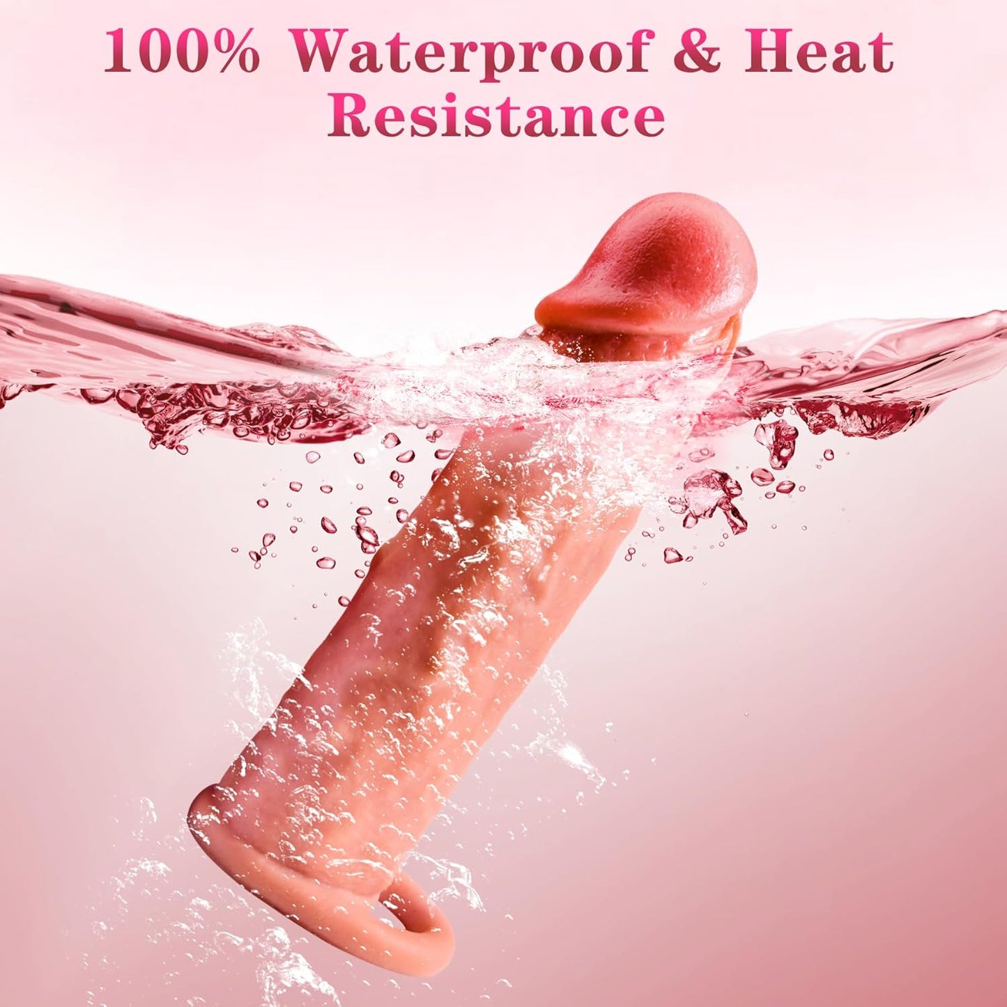 2.6 inch Realistic Penis Sleeve Cock Sleeve Extender