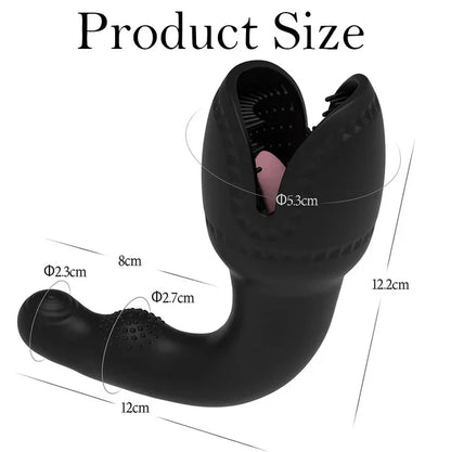 Electric Penis Trainer Glans Stimulator Masturbator with 10 Vibration Modes