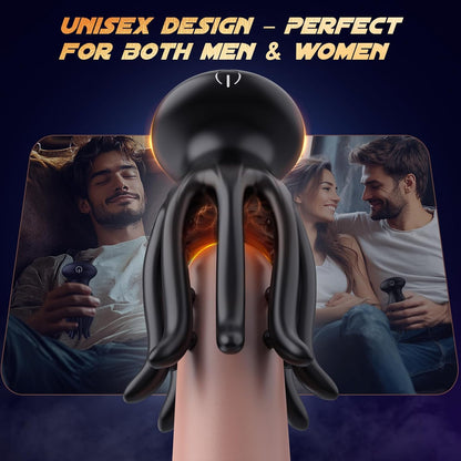 Octopus Tentacle Penis Trainer Vibrator Masturbator with 10 Vibration Modes