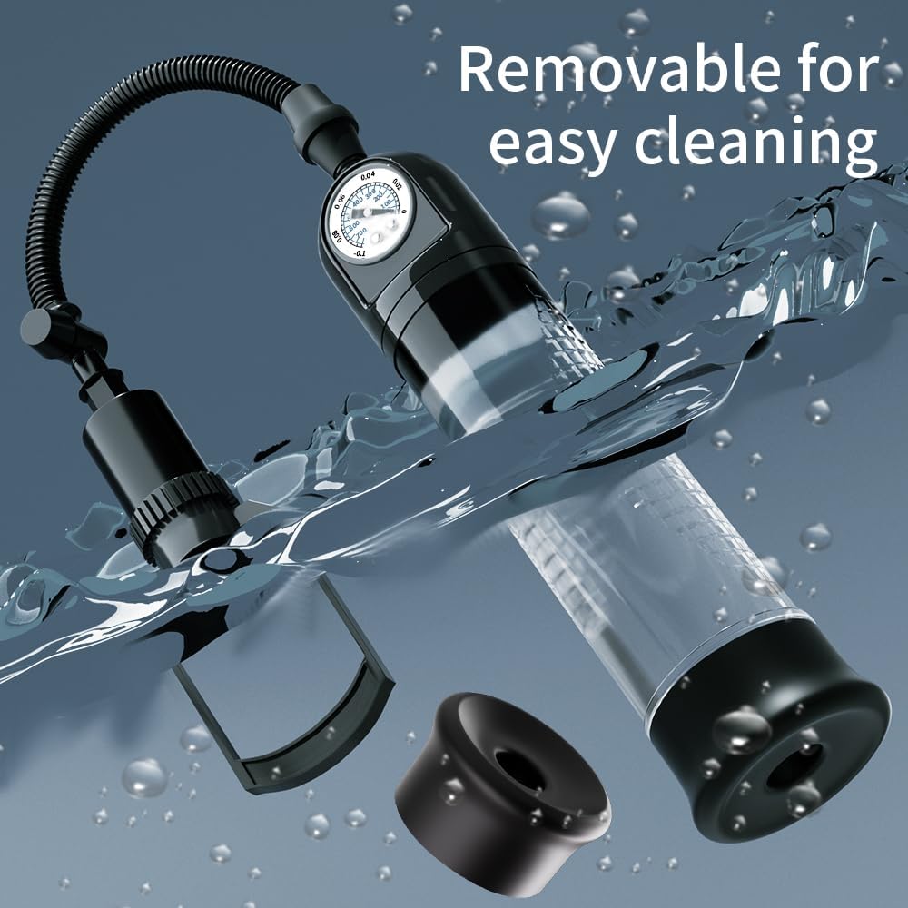 Manual Penis Vacuum Pump Enlargement Air Pressure Device