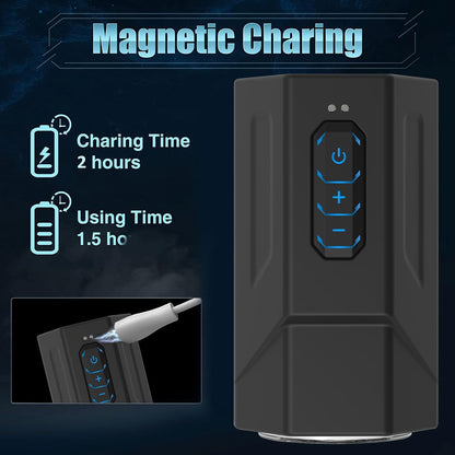 2 IN 1 Automatic Masturbator Stroker Sex Machine With 5 Thrusting & Rotating Modes