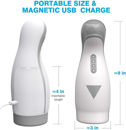 Automatic Masturbator Penis Stroker Blowjob with 3 Suction & 4 Vibration Modes
