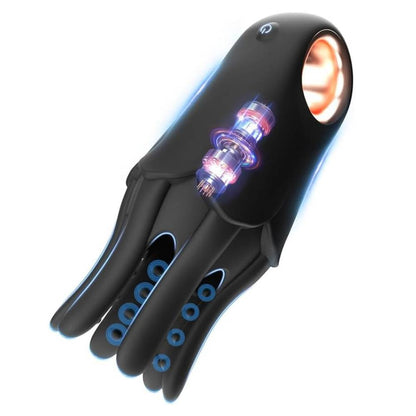 360°Training Wrapped Penis Vibrator Glans Trainer Masturbator with 7 Vibrating Modes