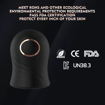 Automatic Masturbator Penis Trainer Vibrator Glans Massage with 12 Vibrations