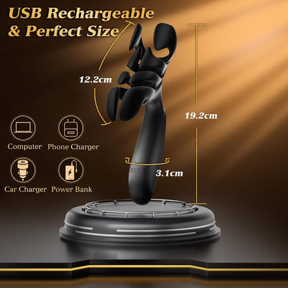 Automatic Penis Vibrator Trainer Extender with 10 Vibrating Modes