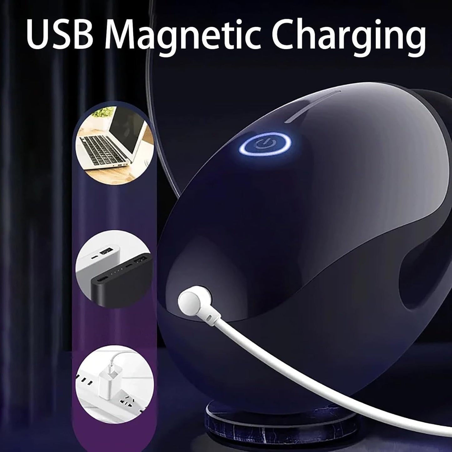 Automatic Penis Trainer Vibrator Glans Massager Masturbator with 10 Vibration Modes