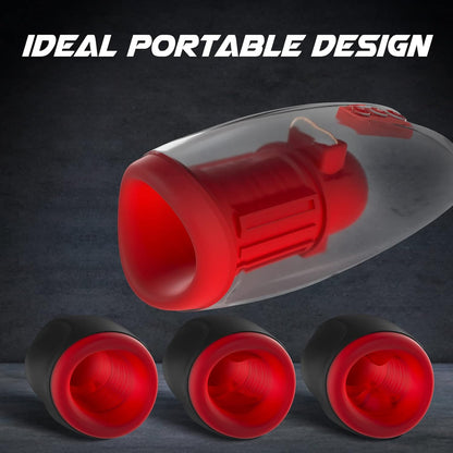 Automatic Oral Masturbator Penis Trainer Blowjob with 10 Vibration & 6 Suction Modes