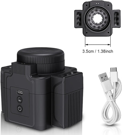 Mr.Camera-shaped Automatic Masturbator with 7 Thrusting & Rotating & Vibrating Modes