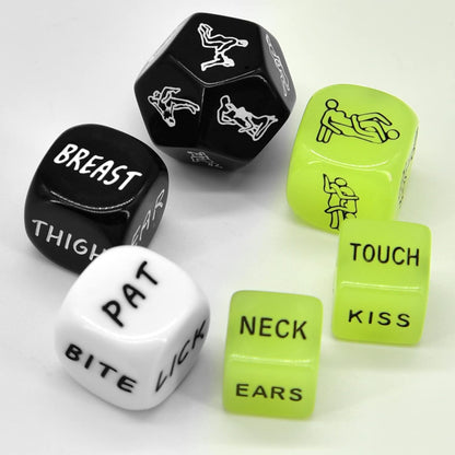 2 Sex Dice Combinations Erotic Games Romantic Couple Toys