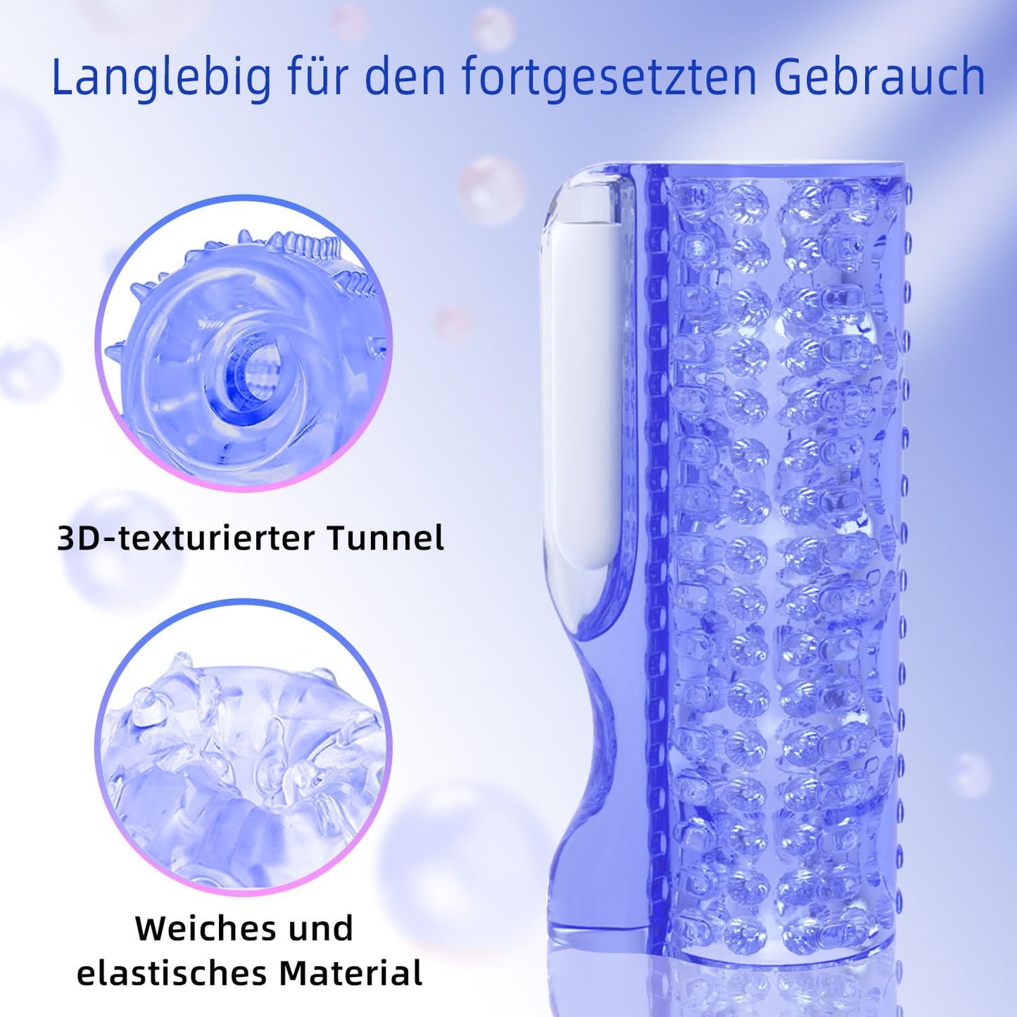5D Internal Structure Electric Penis Trainer Pocket Pussy with 10 Vibration Modes