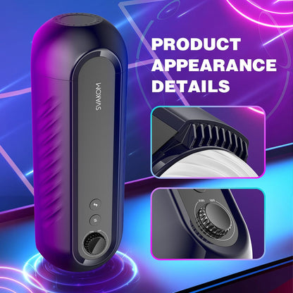 SVAKOM Thrusting Squeezing Penis Trainer Automatic Masturbator Stroker