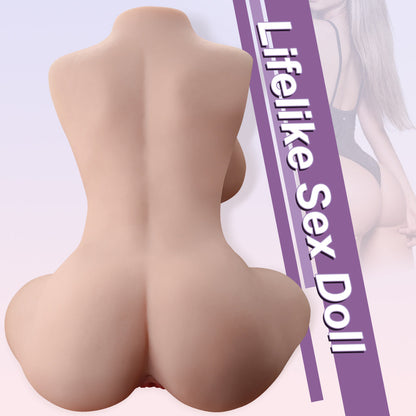 Loran - 10.58LB Fair Skinned Realistic Sex Doll With Big Boobs