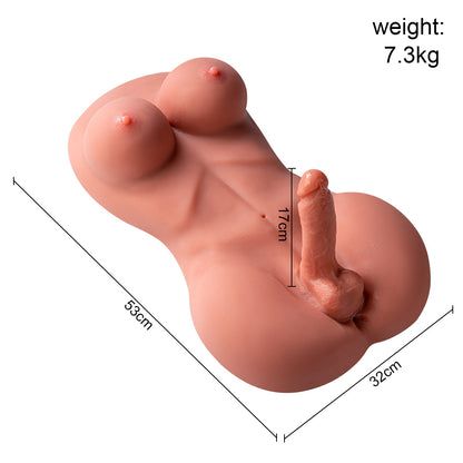 Narada the Shemale Queen 19LB Sexy shemale bi sex doll