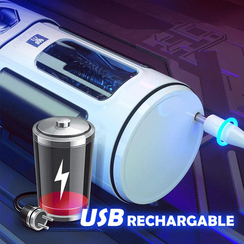 Automatic Masturbator Penis Trainer Vibrator Stroker with 10 Vibration Modes