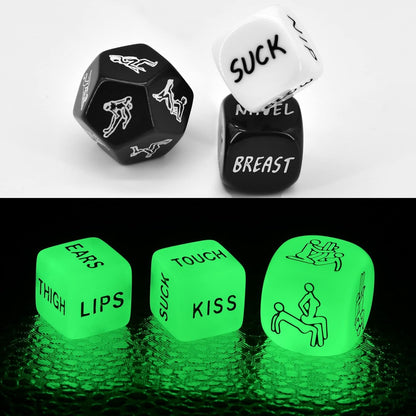 2 Sex Dice Combinations Erotic Games Romantic Couple Toys