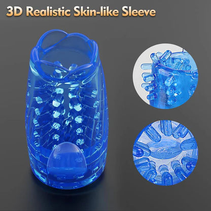 Automatic Masturbator Penis Vibrator Stroker with 9 Thrusting & 9 Rotating Modes