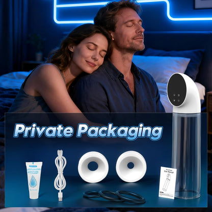 Automatic Dick Pump Penis Trainer Extender Masturbator with 6 Suction Modes