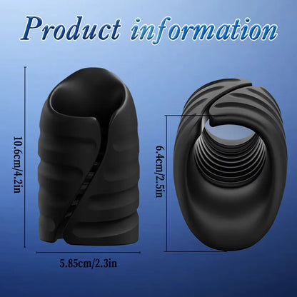 APP Control Penis Vibrator Glans Trainer Masturbator Stroker with 10 Vibrations